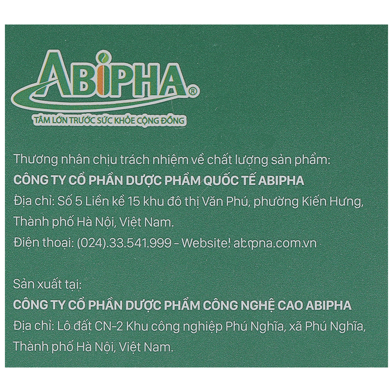 Gingcolin Abipha hộp 100 viên - 8